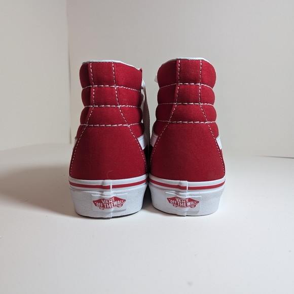 Red High Top Vans - Picture 4 of 5